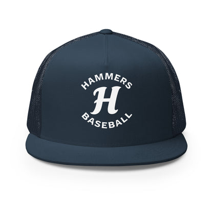 Performance | 5 Panel Trucker Cap | Hammers Baseball (10U) | Badge Logo