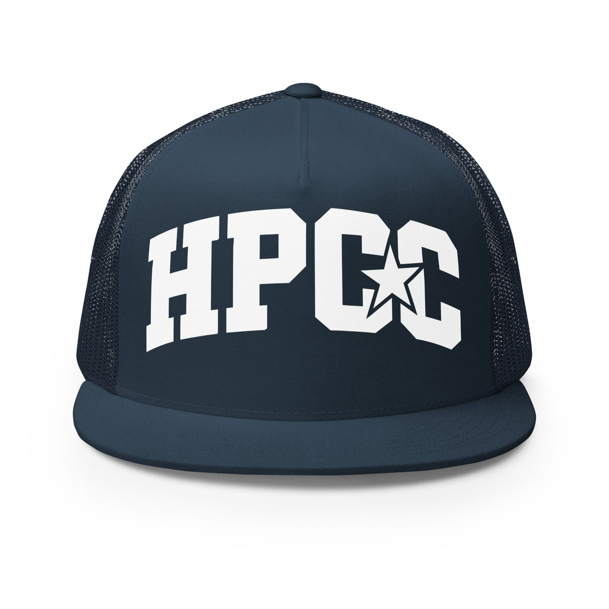 Performance | 5 Panel Trucker Cap | Hyde Park Cowboys | Emblem Logo