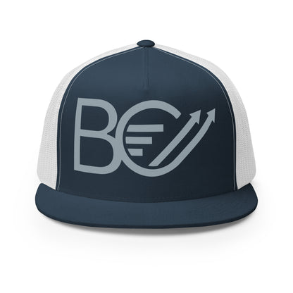 Performance | 5 Panel Trucker Cap | Bison Consulting | Vanguard Logo