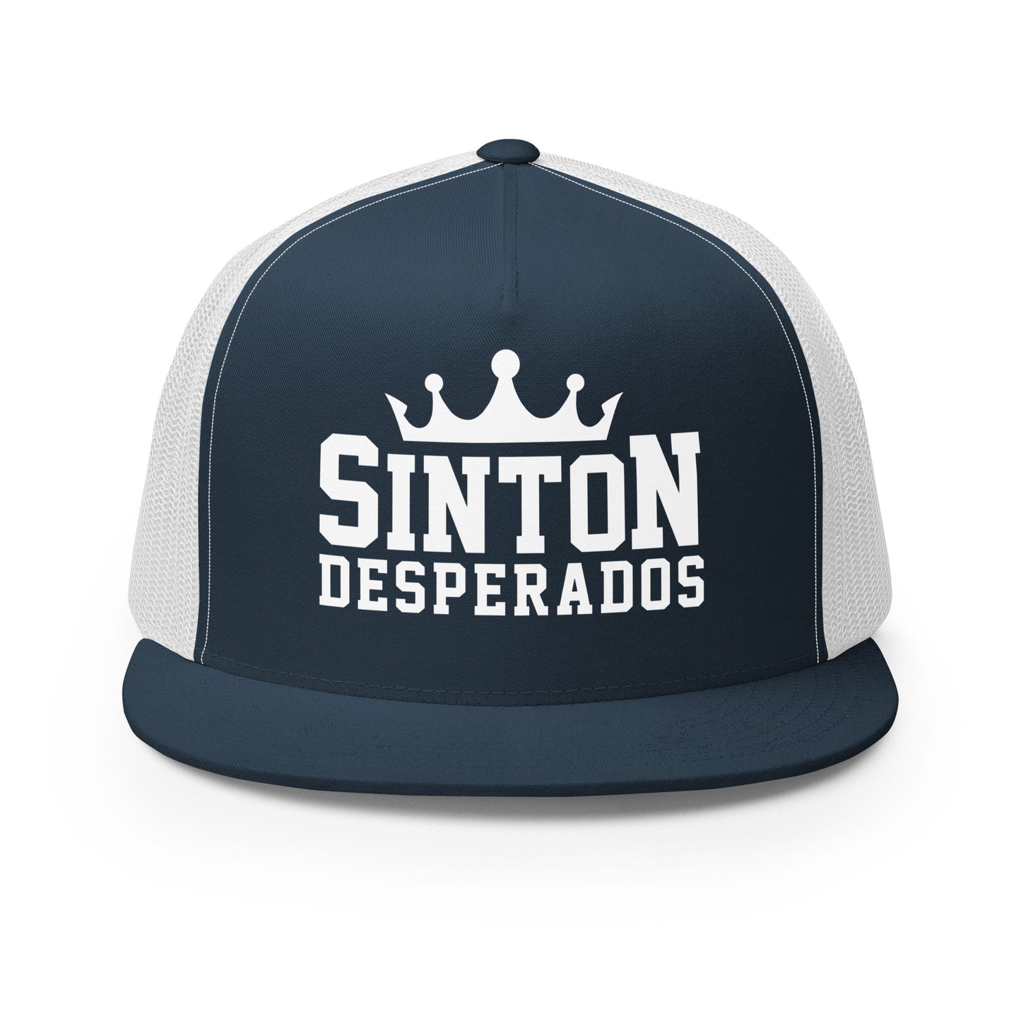 Performance | 5 Panel Trucker Cap | Sinton Desperados Baseball | Ridge Varsity Logo