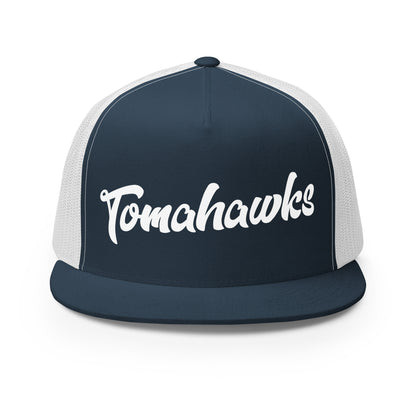 Performance | 5 Panel Trucker Cap | Tomahawks | Crest Logo
