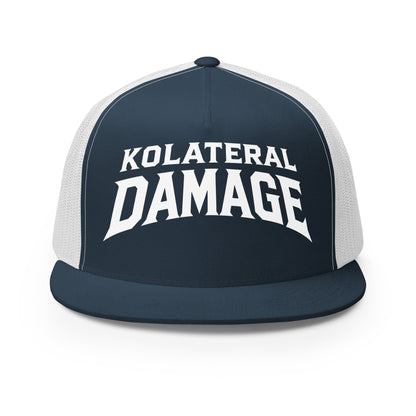 Performance | 5 Panel Trucker Cap | Kolateral Damage E-Sports | Ice Kold Crest Logo