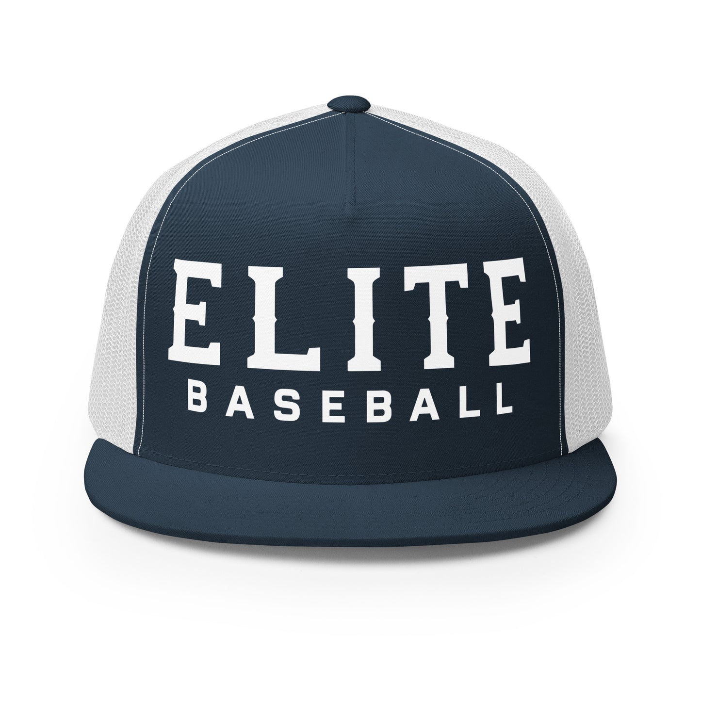Performance | 5 Panel Trucker Cap | Elite Baseball | Vanguard Logo