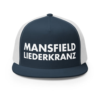 Performance | 5 Panel Trucker Cap | Liederkranz Soccer Club | Script Logo