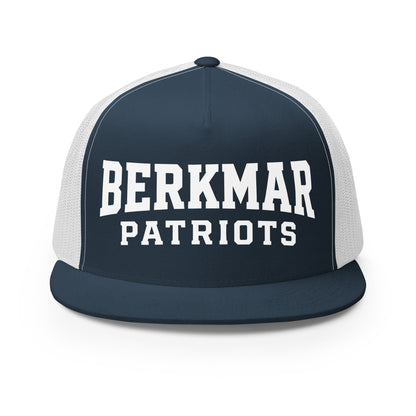 Performance | 5 Panel Trucker Cap | Berkmar High School Soccer | Shield Logo