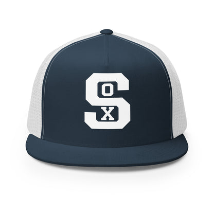Performance | 5 Panel Trucker Cap | Greenville Sox | Valor Logo