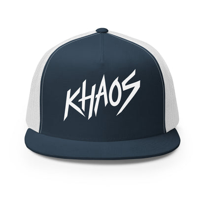 Performance | 5 Panel Trucker Cap | Khaos Softball | Athletics Logo