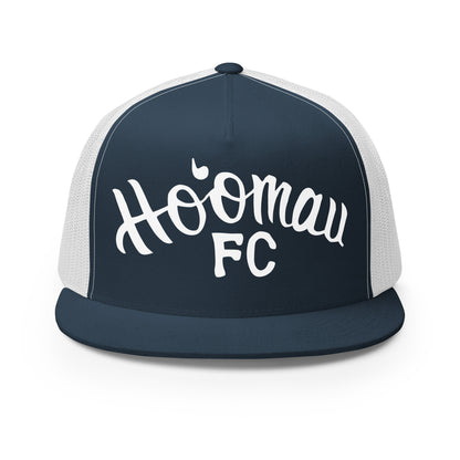 Performance | 5 Panel Trucker Cap | Hoomau FC | Crest Logo