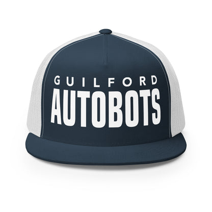 Performance | 5 Panel Trucker Cap | Guilford Autobots | Modern Script Logo