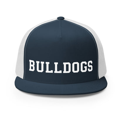 Performance | 5 Panel Trucker Cap | Celina Recreational Football Black | Bulldogs Crest Logo