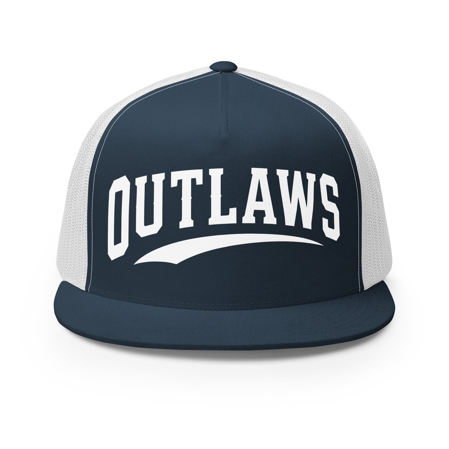Performance | 5 Panel Trucker Cap | Louisiana Outlaws | Vanguard Logo