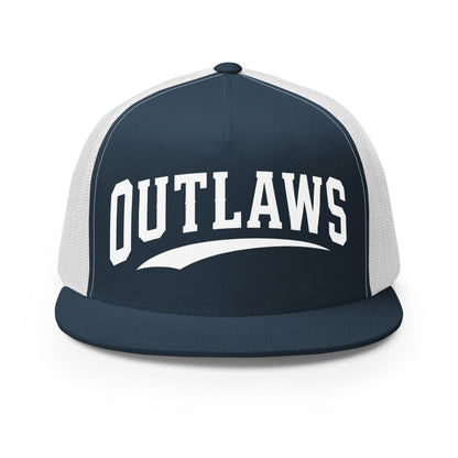 Performance | 5 Panel Trucker Cap | Louisiana Outlaws | Vanguard Logo