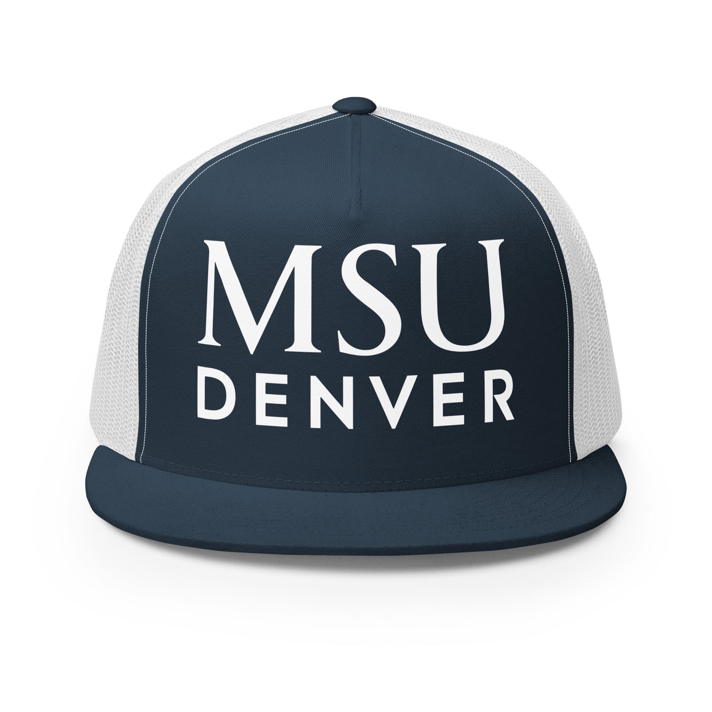 Performance | 5 Panel Trucker Cap | MSU Denver Dance Team | Titan Crest Logo