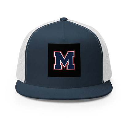Performance | 5 Panel Trucker Cap | Michigan Select Baseball | M Lettermark Logo