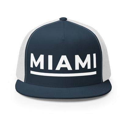 Performance | 5 Panel Trucker Cap | Miami Women's Hockey | Lettermark Logo