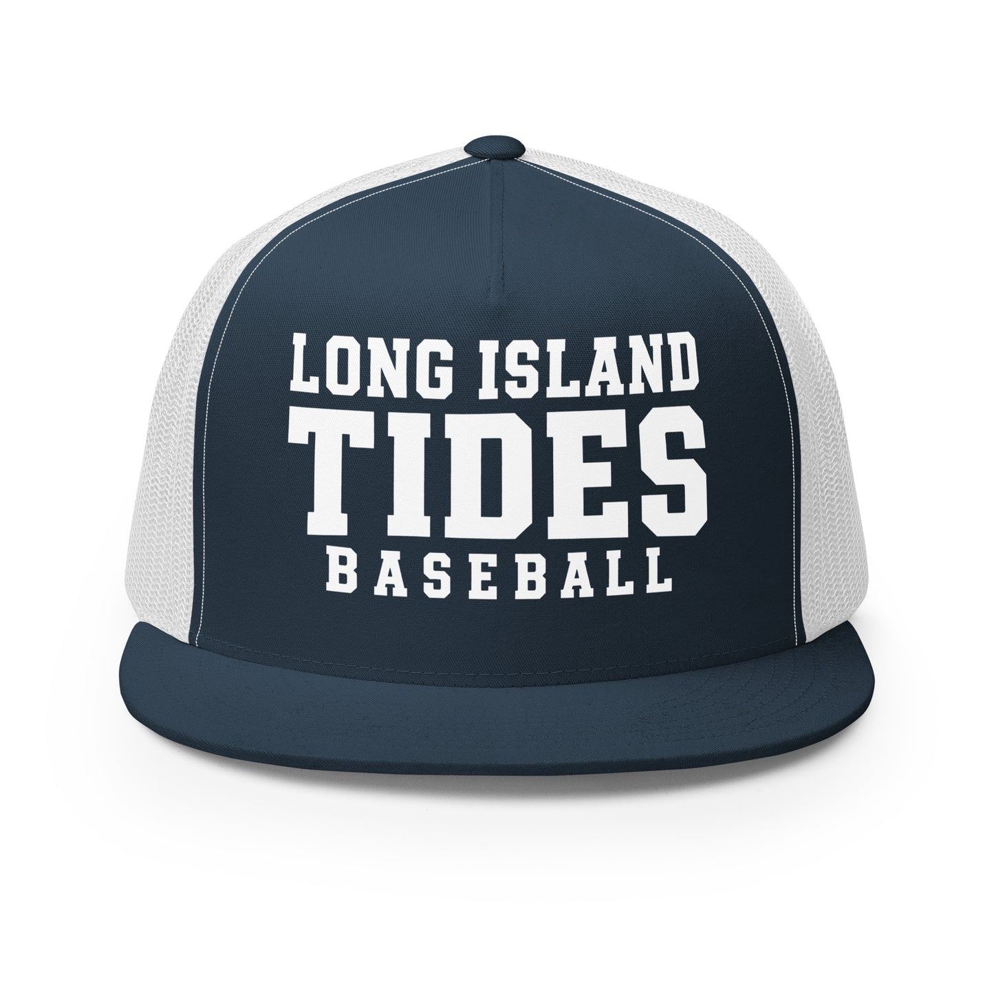 Performance | 5 Panel Trucker Cap | Long Island Tides Baseball | Valor Logo