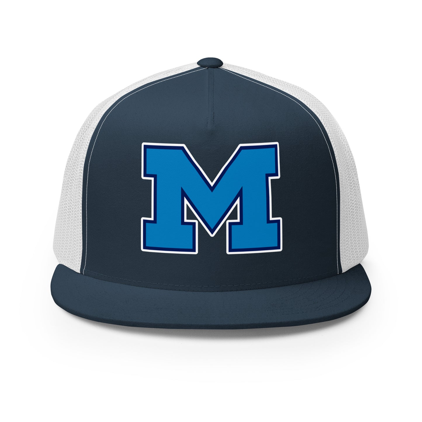 Performance | 5 Panel Trucker Cap | Medfield Softball | Lettermark Logo