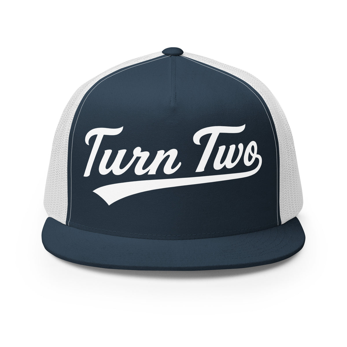 Performance | 5 Panel Trucker Cap | Texas Turn Two Baseball | Athletics Logo
