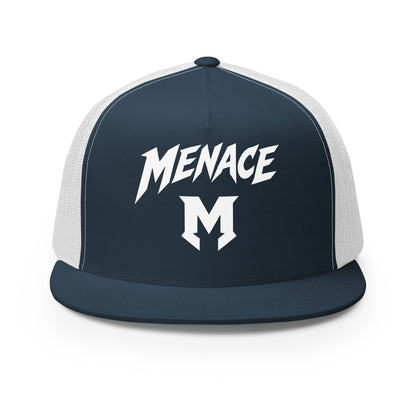 Performance | 5 Panel Trucker Cap | Mandan Menace | Crest Logo