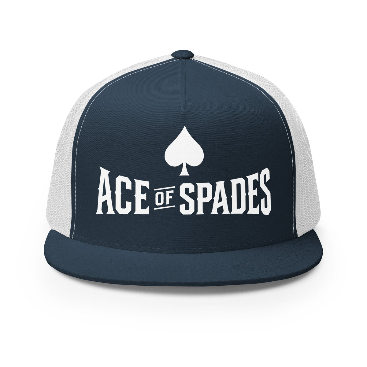 Performance | 5 Panel Trucker Cap | Ace of Spades Boxing Gym | Crest Logo
