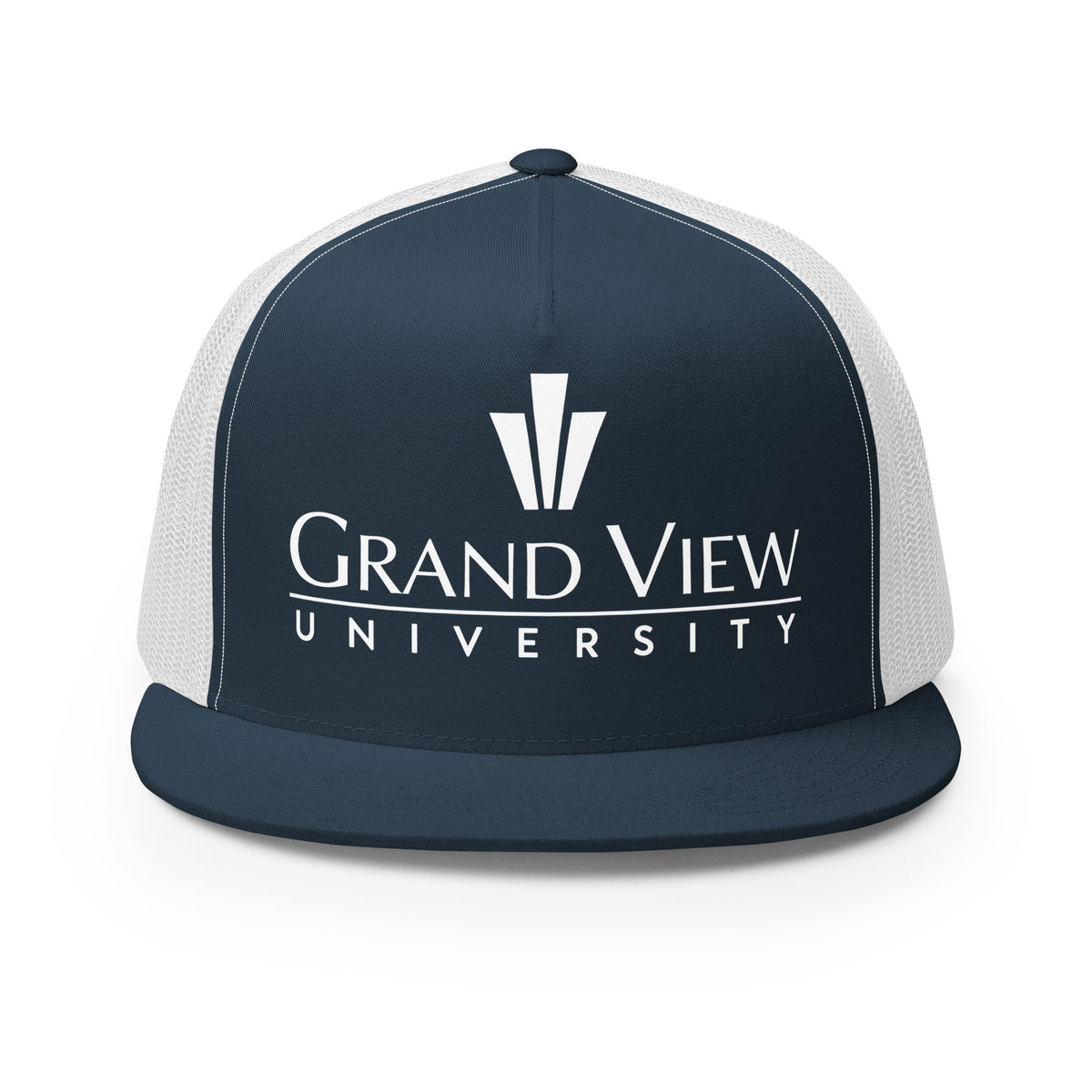 Performance | 5 Panel Trucker Cap | Grand View University Nursing | Valor Logo