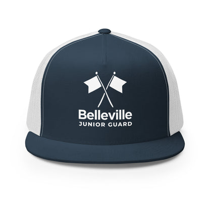 Performance | 5 Panel Trucker Cap | Belleville Community Guard Programs | Crest Logo