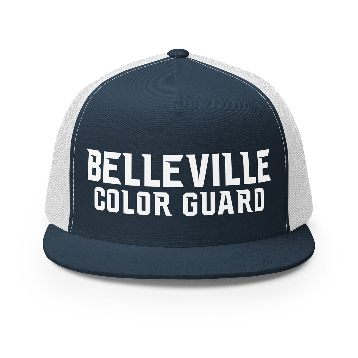 Performance | 5 Panel Trucker Cap | Belleville Community Guard Programs | Vanguard Logo