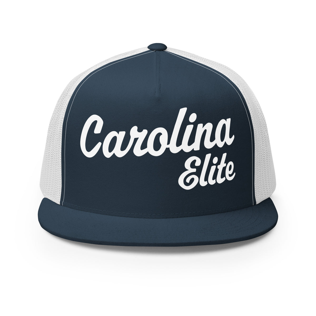 Performance | 5 Panel Trucker Cap | Carolina Elite-Shields | Modern Script Logo