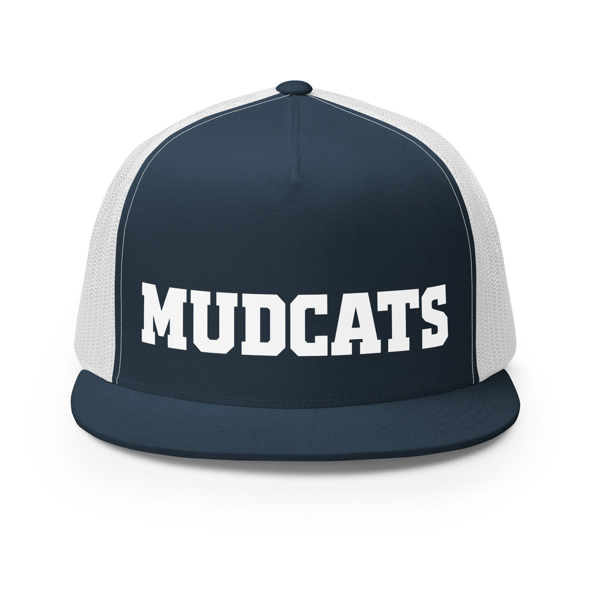 Performance | 5 Panel Trucker Cap | Geneseo Mudcats | Crest Logo