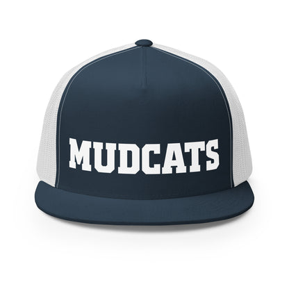 Performance | 5 Panel Trucker Cap | Geneseo Mudcats | Crest Logo