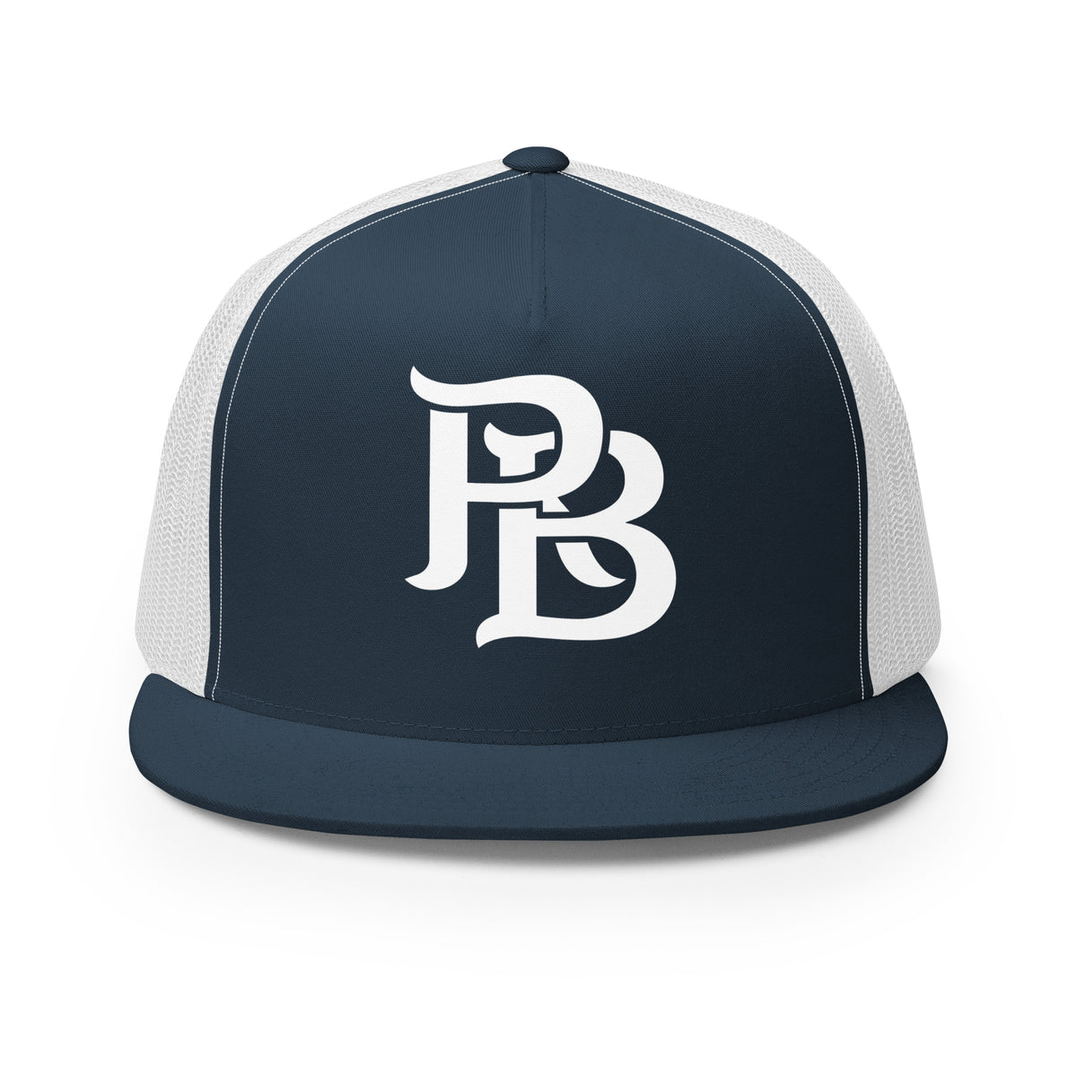 Performance | 5 Panel Trucker Cap | South Bend River Bandits | Emblem Logo
