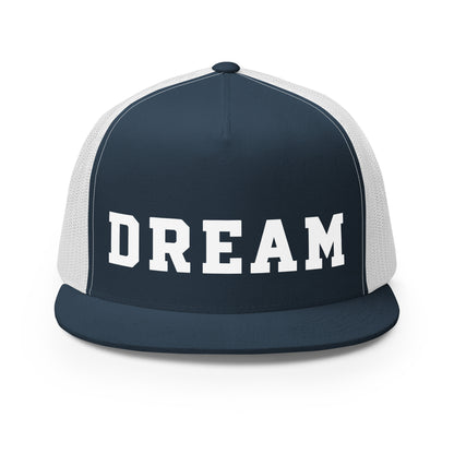 Performance | 5 Panel Trucker Cap | Dream Developmental Program | Badge Logo