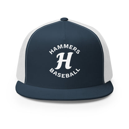 Performance | 5 Panel Trucker Cap | Hammers Baseball (10U) | Badge Logo