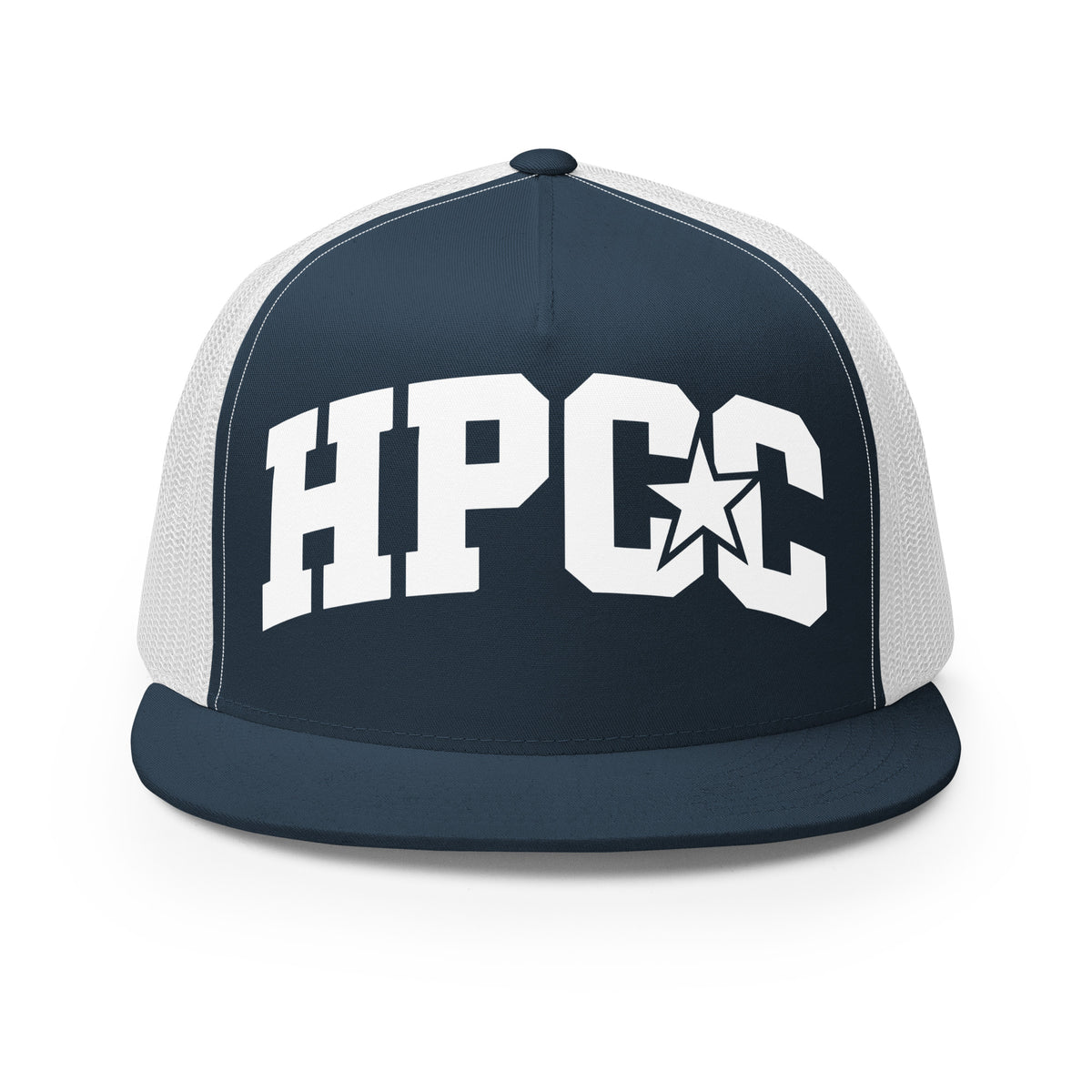 Performance | 5 Panel Trucker Cap | Hyde Park Cowboys | Emblem Logo