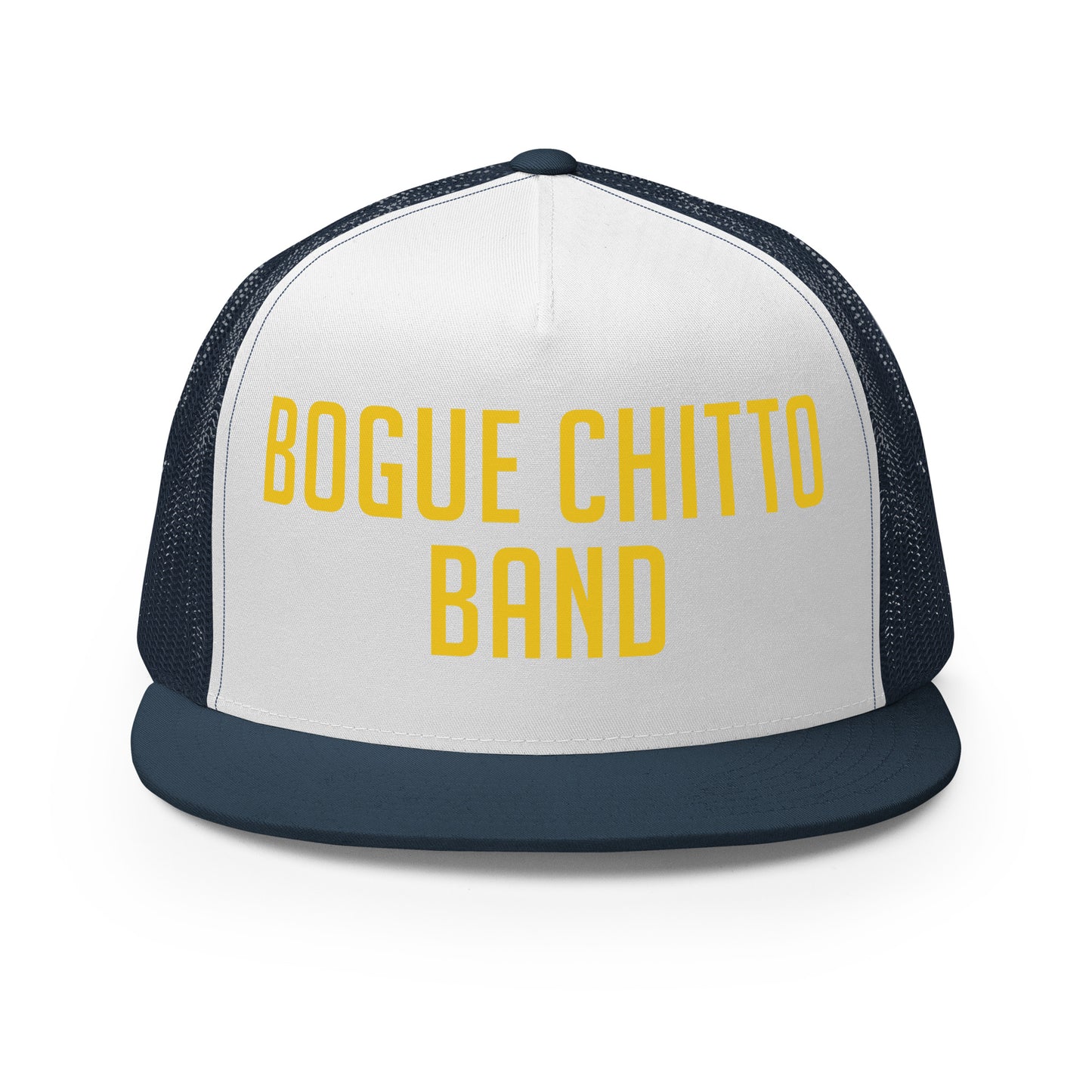 Performance | 5 Panel Trucker Cap | Bogue Chitto Band | Script Logo
