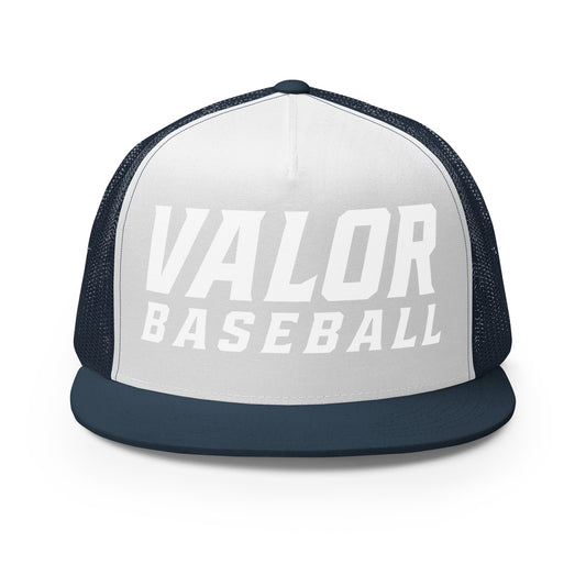 Performance | 5 Panel Trucker Cap | South Bend Valor Baseball | Emblem Logo