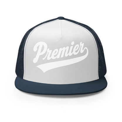Performance | 5 Panel Trucker Cap | Premier Baseball | Athletics Logo