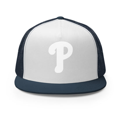 Performance | 5 Panel Trucker Cap | Premier Baseball | Badge Logo
