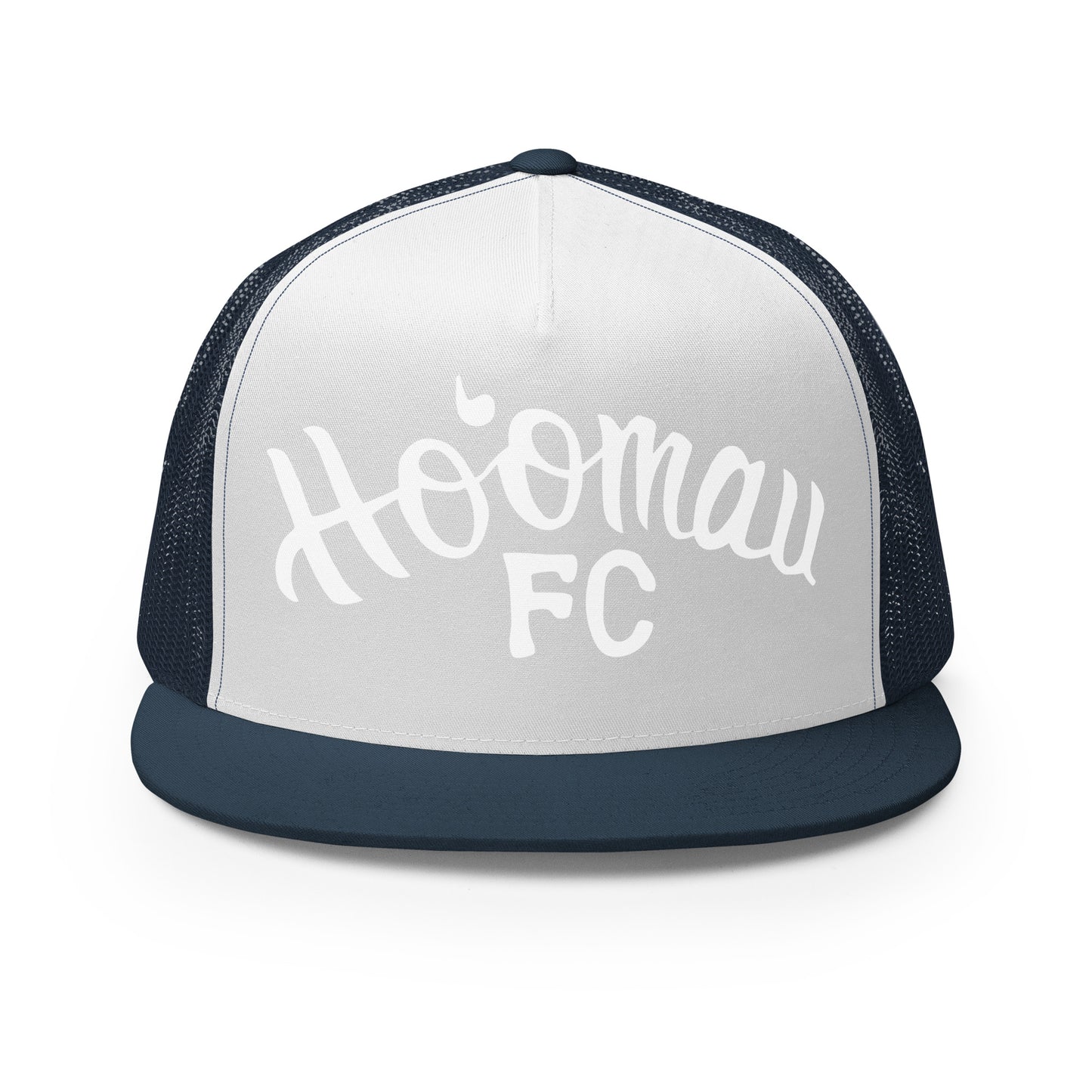 Performance | 5 Panel Trucker Cap | Hoomau FC | Crest Logo
