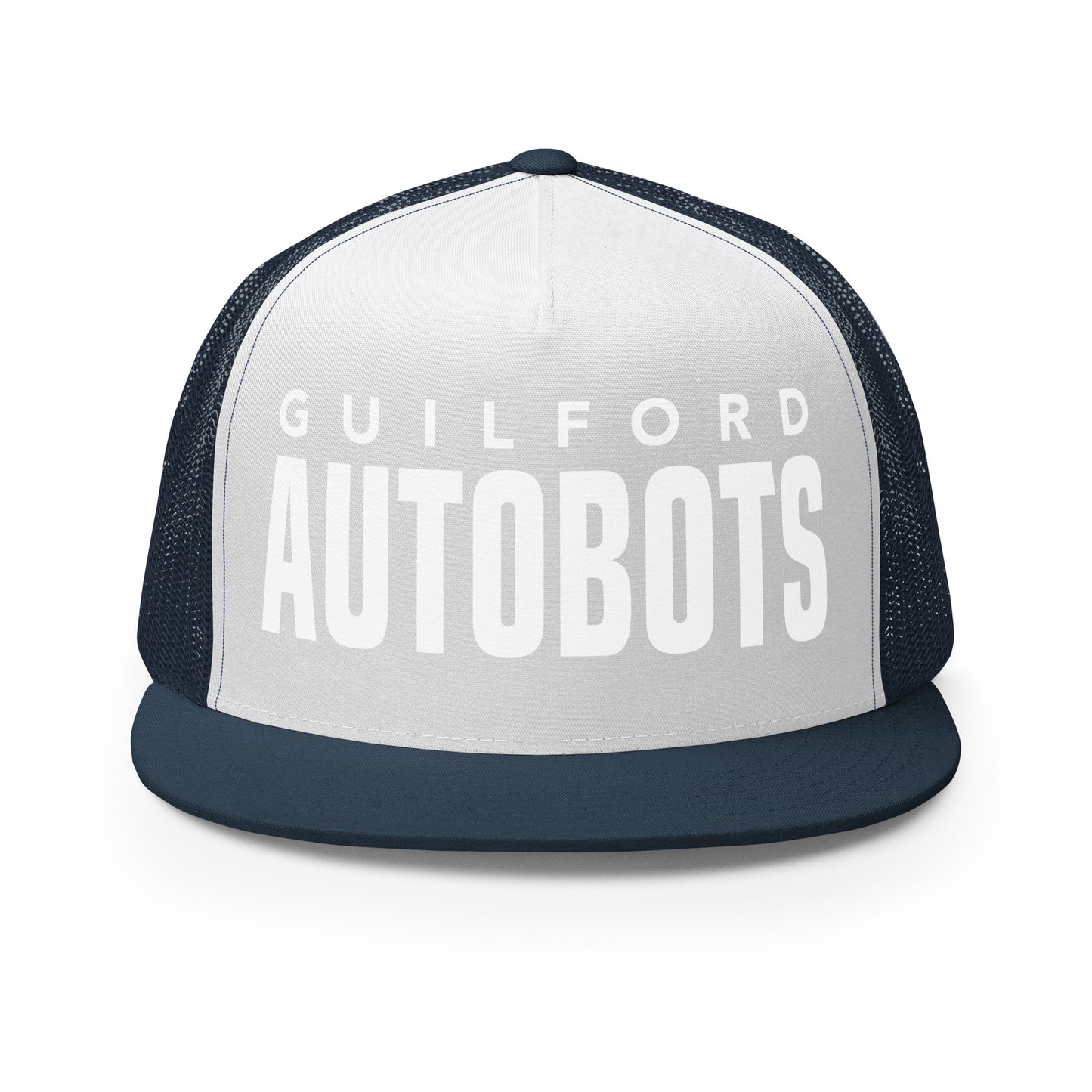 Performance | 5 Panel Trucker Cap | Guilford Autobots | Modern Script Logo