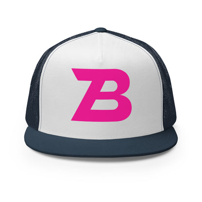 Performance | 5 Panel Trucker Cap | Buffalo Bomb Squad 12u Softball | Lettermark Logo