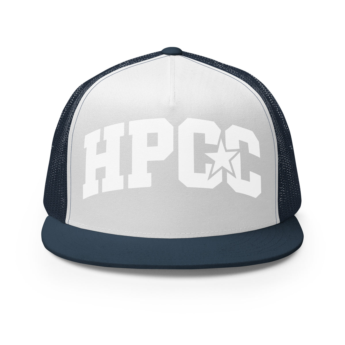 Performance | 5 Panel Trucker Cap | Hyde Park Cowboys | Emblem Logo