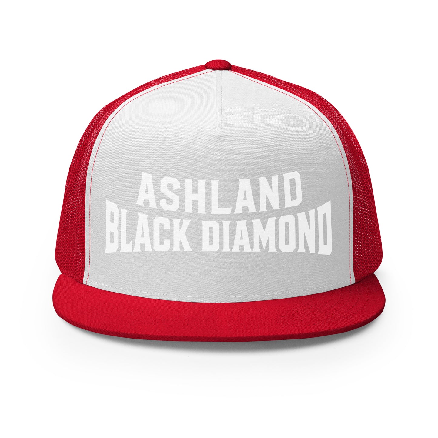 Performance | 5 Panel Trucker Cap | Ashland Black Diamonds | Vanguard Logo