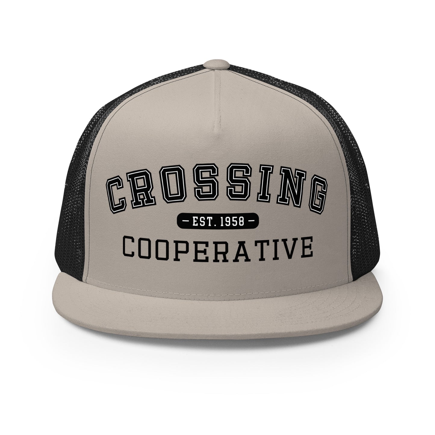 Performance | 5 Panel Trucker Cap | CCNS | Collegiate Logo