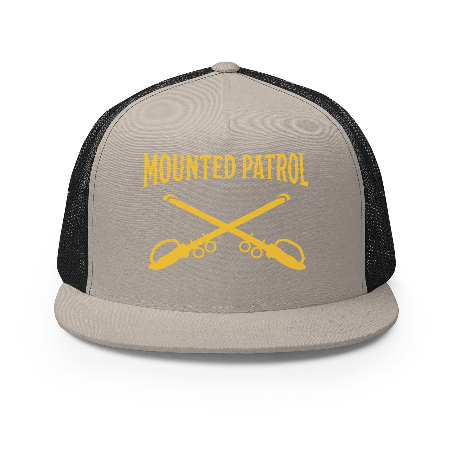 Performance | 5 Panel Trucker Cap | Metro Nashville Police Department Horse Mounted Patrol | Sabres Logo