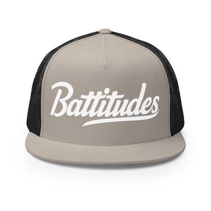 Performance | 5 Panel Trucker Cap | Battitudes | Script Logo