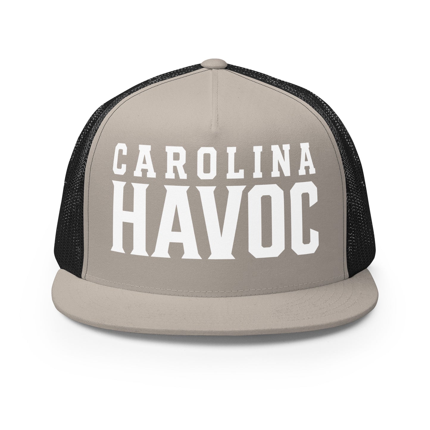 Performance | 5 Panel Trucker Cap | Carolina Havoc | Emblem Logo