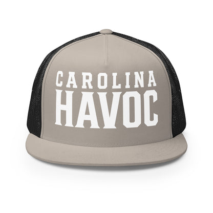 Performance | 5 Panel Trucker Cap | Carolina Havoc | Emblem Logo