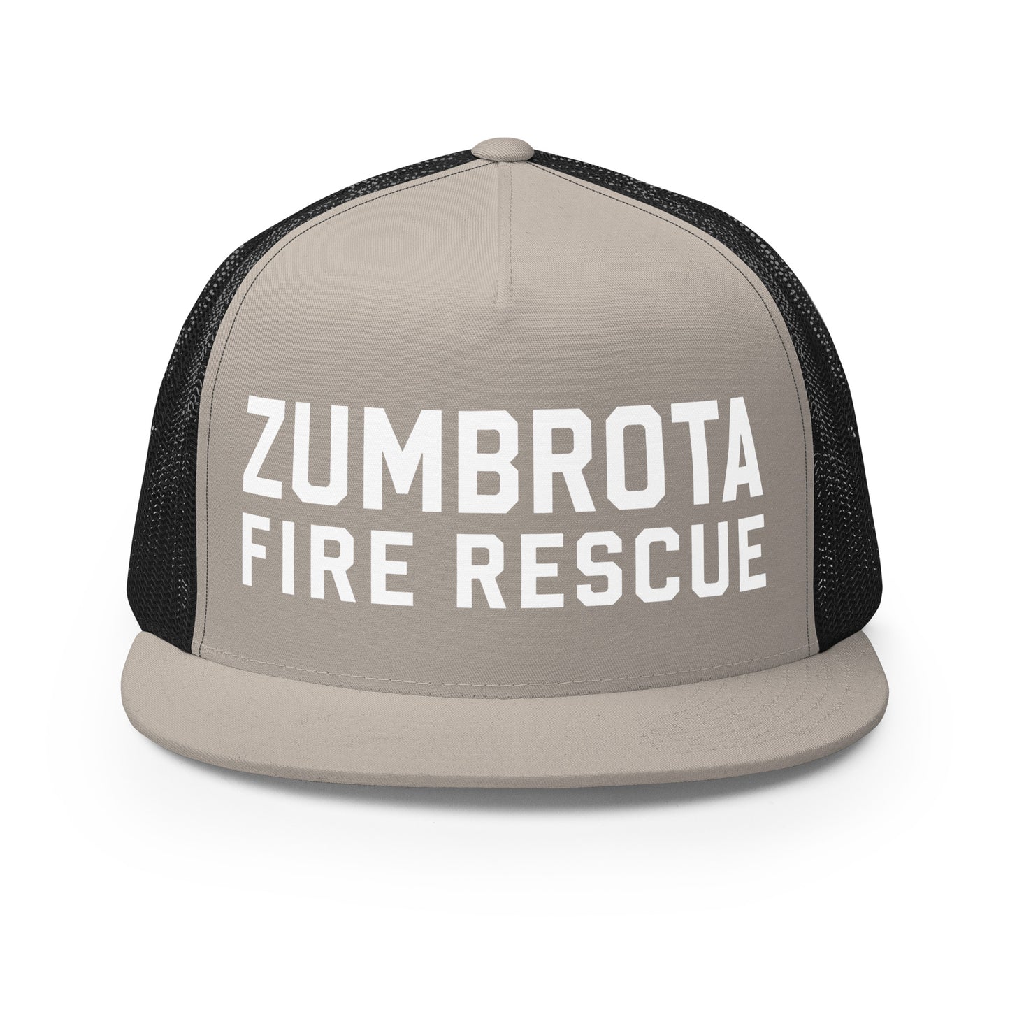 Performance | 5 Panel Trucker Cap | Zumbrota Fire Department | Vanguard Logo