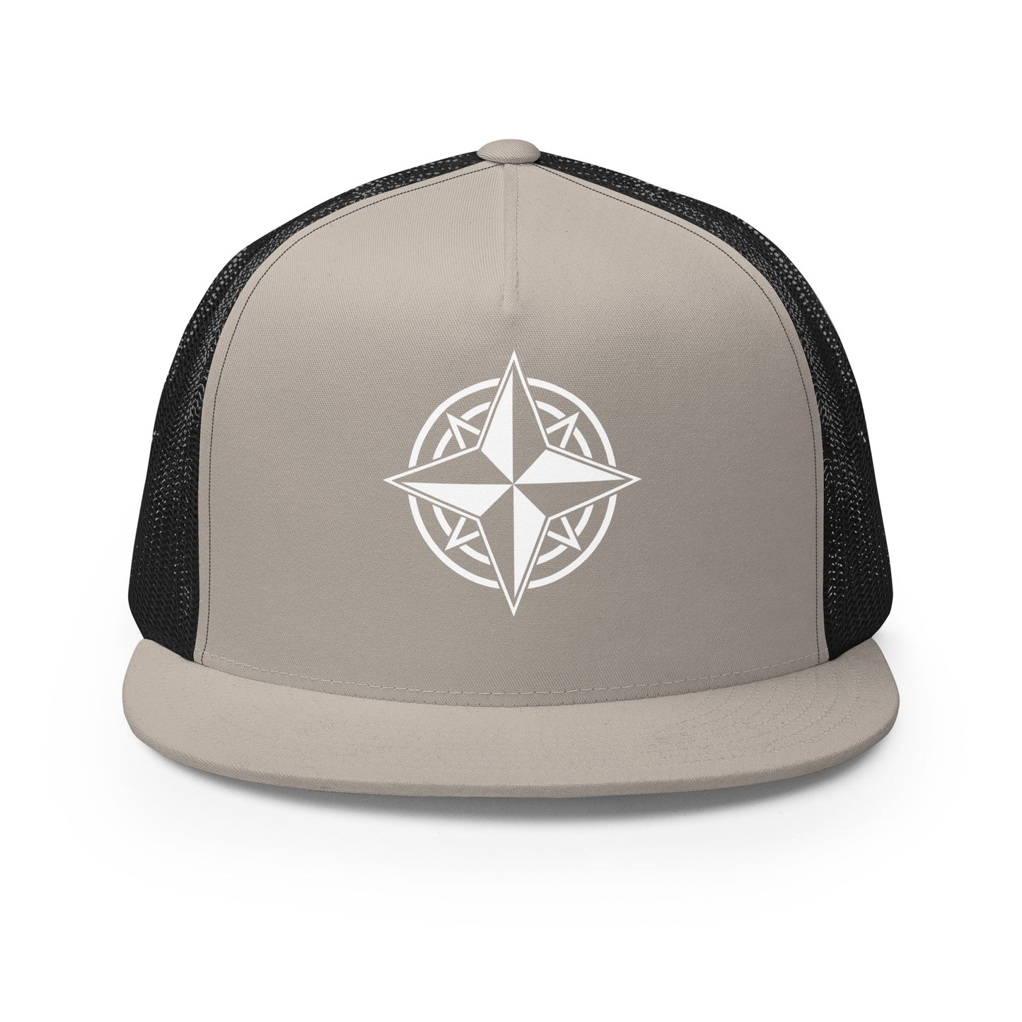 Performance | 5 Panel Trucker Cap | Boston-North Track Club | Emblem Logo